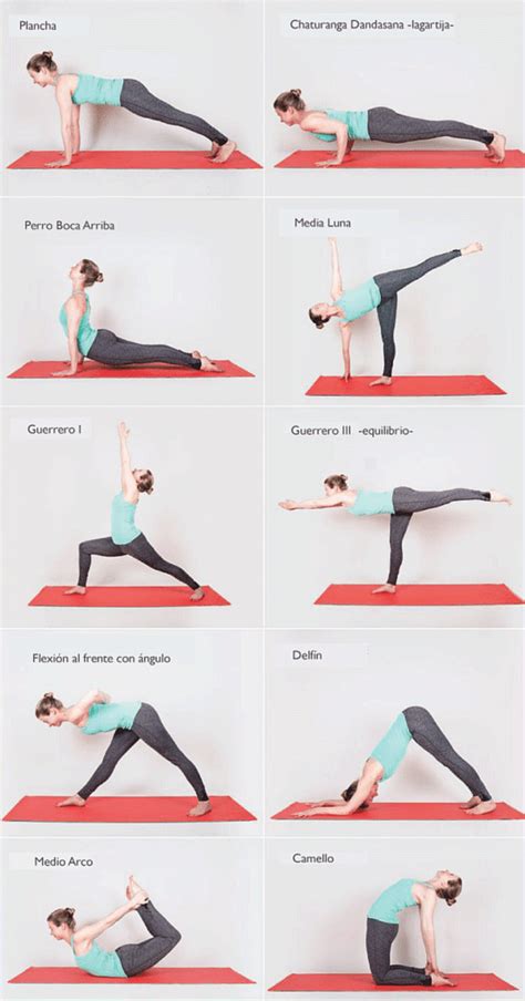 Guía De Posturas De Yoga Para Principiantes 10 Ideas Posturas De