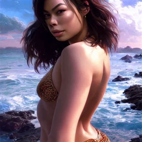 Sexy Painting Of Miranda Cosgrove Bikini Ultra Stable Diffusion Openart