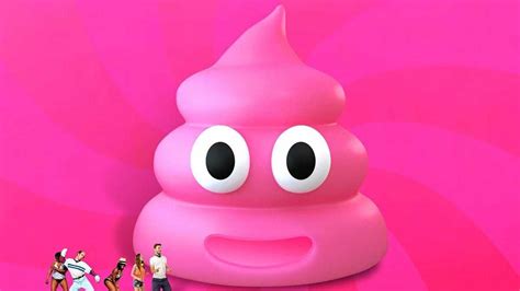 Blockbuster Costumes Pink Poop Emoji Emoticon Bath Squirt Toy Party