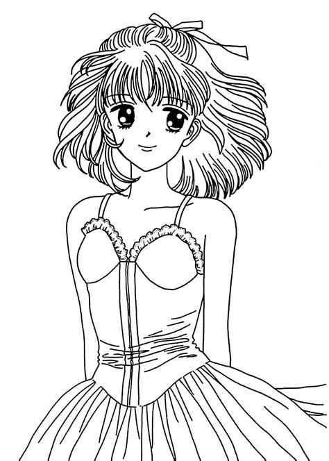 Anime eyes coloring tutorial vol.2 by haloblabla on deviantart. Beauty Miki from Marmalade boy coloring pages for kids ...
