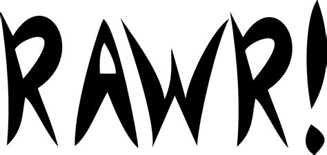 Download Rawr Png Image With No Background