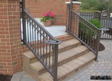 Brown & gold custom staircase. outdoor-stair-railings - Staircase design