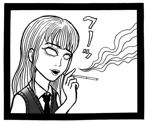 「わたモテ喪192前編で 修学旅行三人組が喫煙してましたが妄想内で それ以外のキャラだと 加藤さんの喫煙も似合うと言え」原田高夕己webアクション連載中の漫画