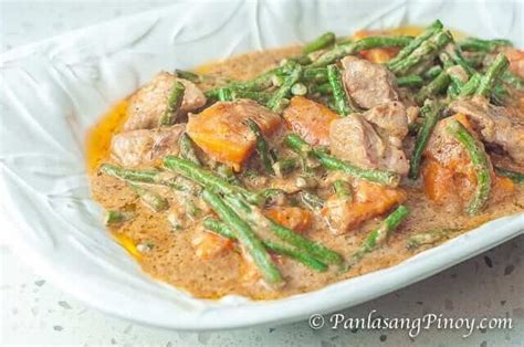 Pork Ginataan With Squash And String Beans Panlasang Pinoy