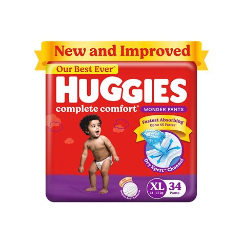 Huggies Wonder Diaper Pants Xl 12 17 Kg Price Buy Online At ₹569