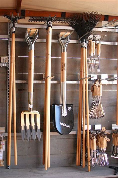 40 Inspiring DIY Garage Storage Design Ideas on a Budget | Garden tool