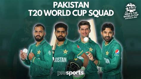 Pakistan Officially Announces 2022 T20 World Cup Squad