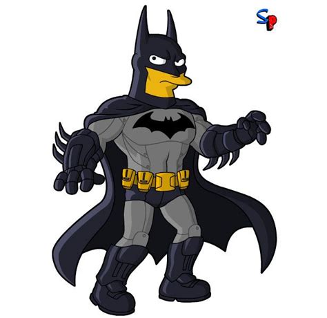 Batman Simpsonized Batman Arkham City Im Batman Batman Comics