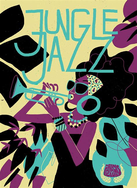 Jungle Jazz on Behance | Jazz poster, Jazz art, Jazz colors