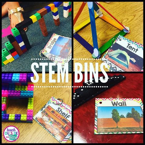 Stem Bins Hands On Solutions For Early Finishers Early Finishers