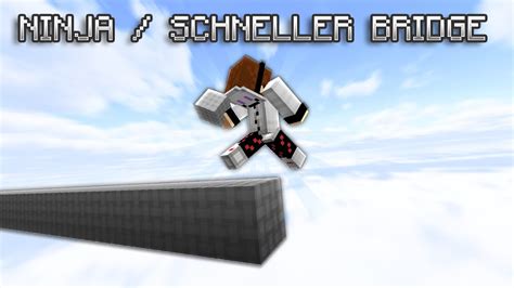How To Ninja / Schneller Bridge In Minecraft - YouTube