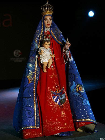 Virgin Mary Appears On Cubas Catwalk Metro News