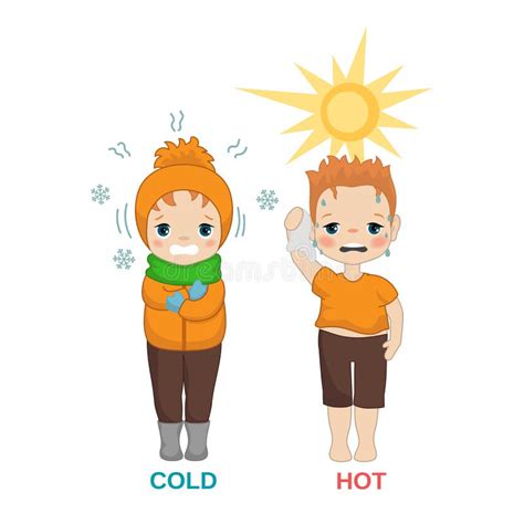 Hot Cold Weather Stock Illustrations 34238 Hot Cold Weather Stock