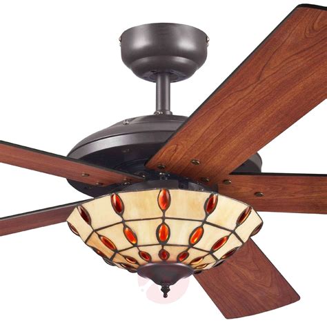 Showing results for tiffany lamp ceiling fan. Comet T ceiling fan with a Tiffany-style lampshade ...