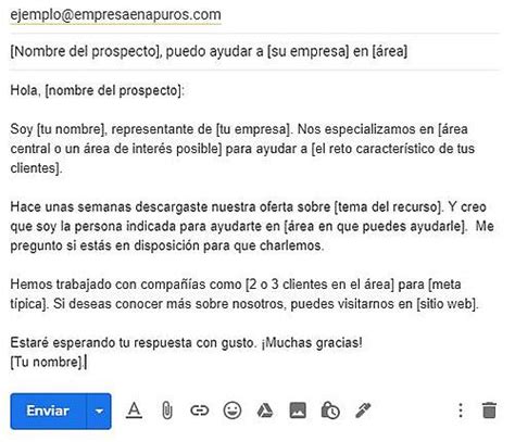 Como Escribir Un Correo Electronico Formal Ejemplo Como Redactar Un