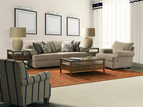 Serenity Stationary Living Room Group By Broyhill Furniture At Becker