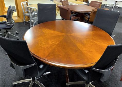 5 Ft Starburst Round Table T12164 Conklin Office Furniture
