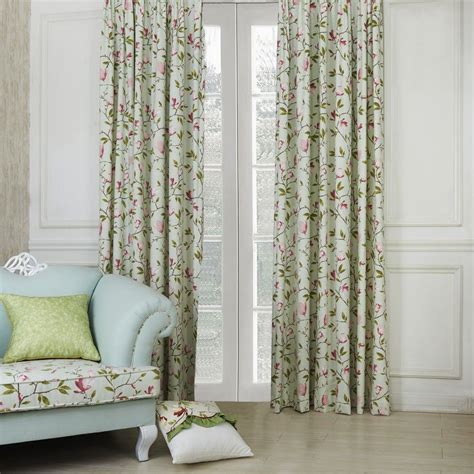 Country Petals And Leaves Eco Friendly Curtain Milan Curtains