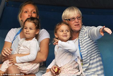 Having twins runs in the federer family, his only sibling. Australian Open 2012: Roger Federer's twin daughters look unimpressed as he loses to Nadal ...