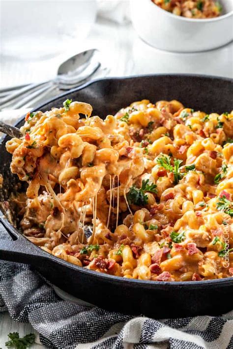 Lightened Up Buffalo Bacon Chicken Macaroni And Cheese Carlsbad Cravings