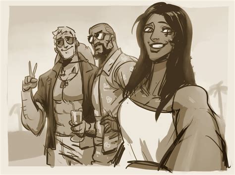 Overwatch Founding Members By Silsol Overwatch Overwatch Comic