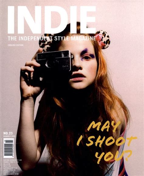 Indie Cover Summer 2009 Indie Magazine Magazine Front Cover