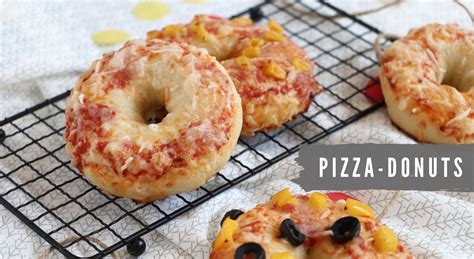 Rezept Pizza Donuts Backen Lavendelblog
