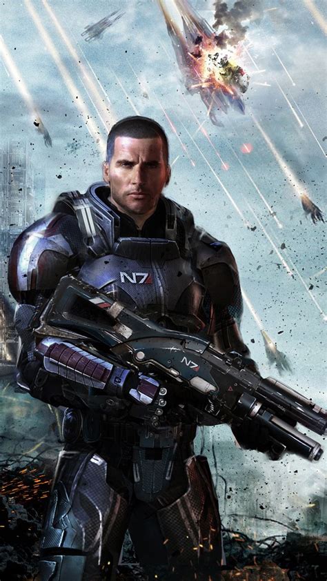 Commander Shepard Fan Art Jeux Dessin Personnage Et Personnages