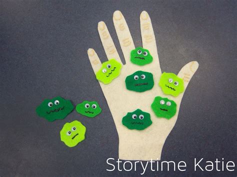 All The Little Germs By Storytime Katiequick And Clever For A Hand
