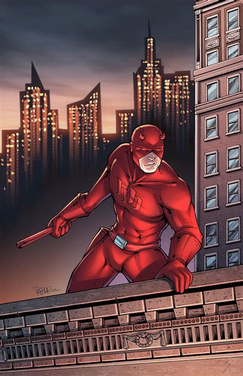 Daredevil Colors By Dalexisstpierre On Deviantart Comic Book Characters