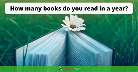 How Many Books Do You Read In A Year