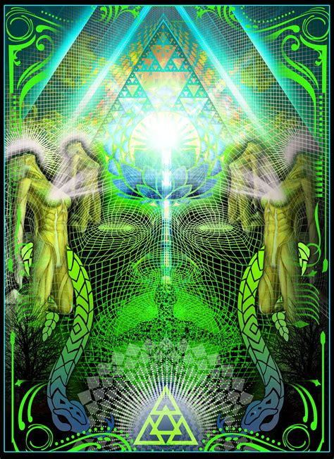 Dmtvision Mescaline Sacred Geometry Art Psy Art Sacred Symbols