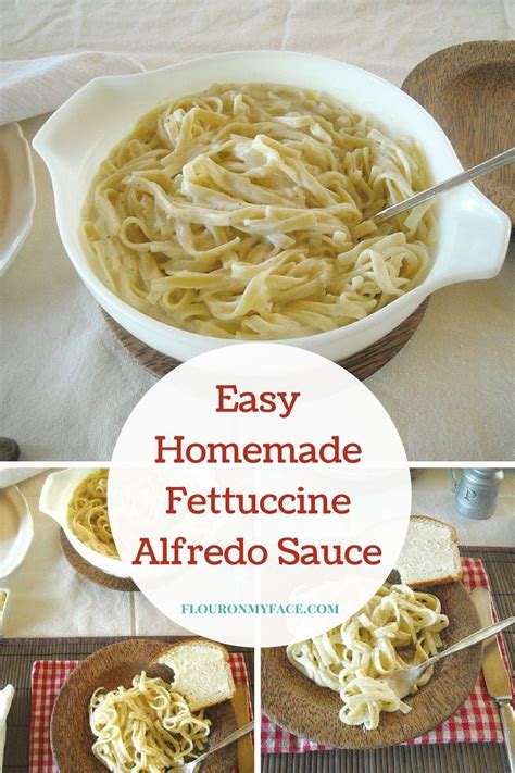 Actually i think it's just about everyone's favorite pasta recipe. Easy Homemade Fettuccine Alfredo Sauce | Recipe | Homemade ...