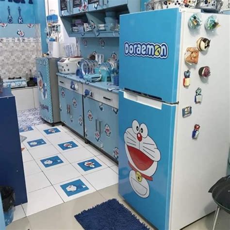 Jual Stiker Kulkas 2 Pintu Doraemon Kota Tangerang Selatan Hello