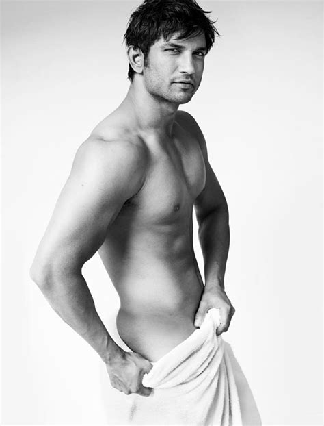 Holy Smokes Sushant Singh Rajput Goes Nearly Butt Naked For Mario
