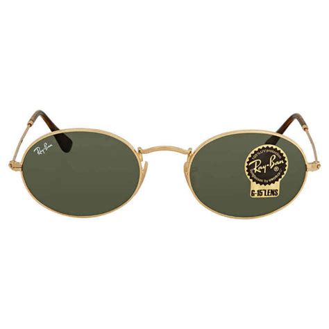 Ray Ban Green Classic G 15 Oval Sunglasses Rb3547n 001 51 Rb3547n 001 51