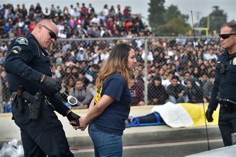 Anaheim High Students Experience Drunk Driving Consequences During