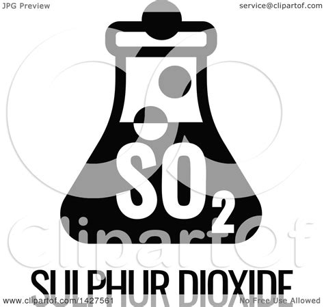 Sulfur dioxide is used as a preservative found in many foods, including shrimp, pickled foods and, in particular, dried fruit. Clipart of a Black and White Food Allergen Icon of a Flask ...