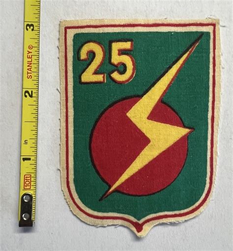 Extremely Rare Vietnam War Arvn 25th Division Patch For Sale Soviet
