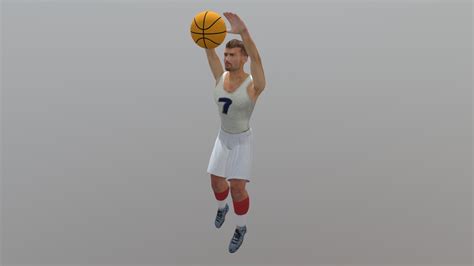 Basketball Player Download Free 3d Model By 3ddomino 9a1be0e