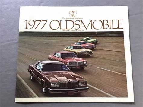 Oldsmobile Sales Brochure Catalog Cutlass Supreme Salon
