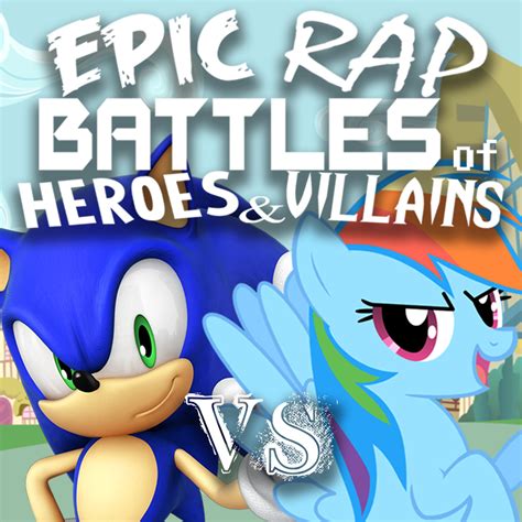 User Blogtkandmitsonic The Hedgehog Vs Rainbow Dash Epic Rap Battles