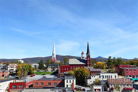 Downtown Rutland Vermont Photograph By Denis Tangney Jr Fine Art America