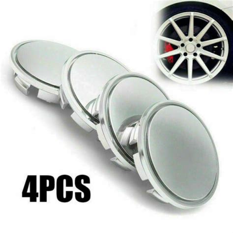 4x 65mm Chrome Wheel Hubs Center Hub Cap Wheel Rim Hub Cover Cap Car Accessories Ebay