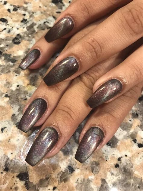 Crystal cat eye gel nail polish cat eye varnish curing lamp magnetic nail art~. 80+ Mesmerising Cat Eye Nail Designs | Cheap nail polish ...