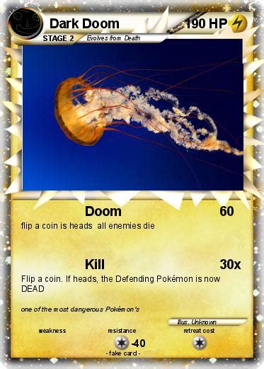 Pokémon Dark Doom 11 11 Doom My Pokemon Card