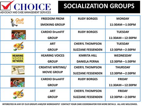 People sometimes say that 'laughter is the best medicine'. Wellness & Socialization Groups Activities | Choice of NY