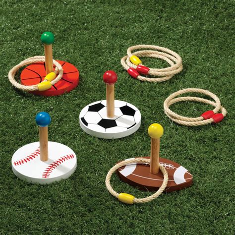 Sports Ring Toss Game Wooden Ring Toss Game Miles Kimball Backyard
