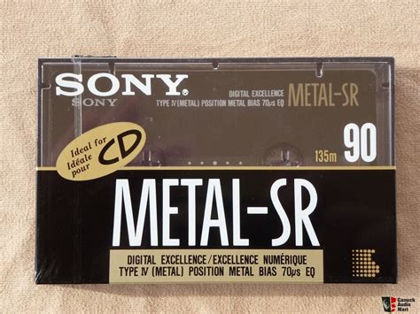 Sony Metal Sr Type Iv Metal Cassette Tape 2 Type 1 Tapes Nos