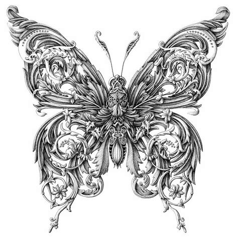 Simply Creative Intricate Insect Drawings By Alex Konahin